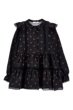 abito in cotone nero PHILOSOPHY KIDS | I1F9026605P543